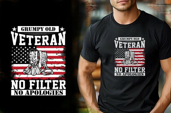 GRUMPY OLD VETERAN NO FILTER NO APOLOGIE