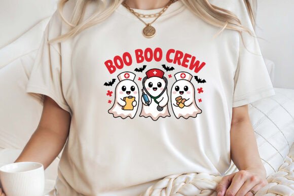 Halloween Nurse Boo Boo Crew Png