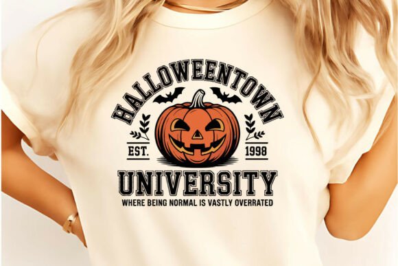Halloween Town – Spooky T-Shirt Design