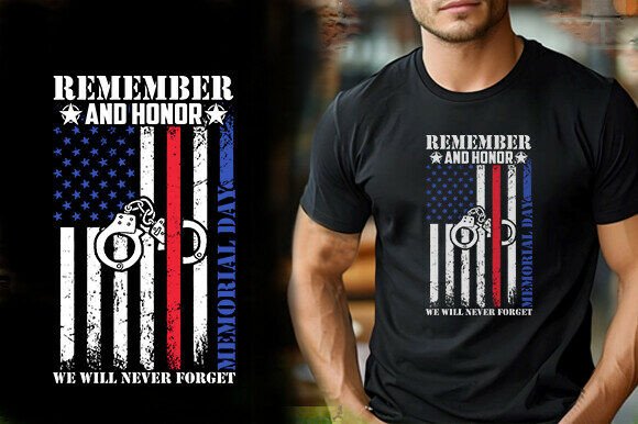 REMEMBER and HONOR WE WILL NEVER FORGE M Graphics