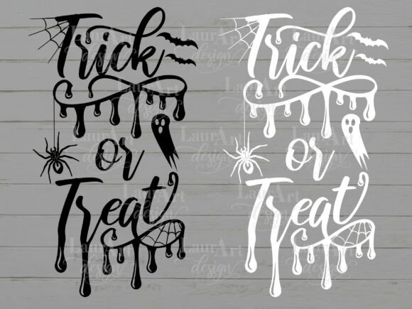 Trick or Treat Halloween Ghost Spider